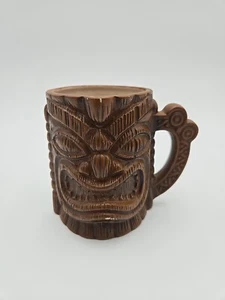 Taza Tiki de cerámica vintage 1960 EFCCO hecha en Japón taza Tiki Bar hawaiana - Imagen 1 de 7