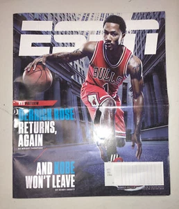 ESPN Magazine- Derrick Rose. October 27, 2014. - Picture 1 of 1