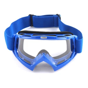 NEW Motocross Motorcross MX BMX ATV Dirt Bike Ski Snowboard Snow Goggles Blue - Picture 1 of 3