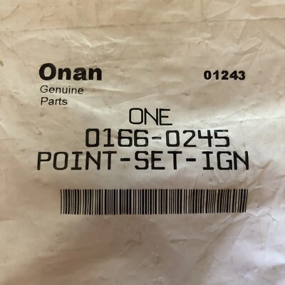 Genuine Onan 0166-0245 Point Set Ignition OEM - Image 1 of 4