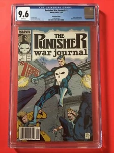 PUNISHER WAR JOURNAL 1 CGC 9.6 Zeitungsstand Variante weiße Seiten - Bild 1 von 2