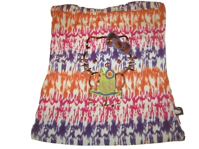 STRAPLESS SHIRT HELLO KITTY SUMMER TOP TUBE TANK JUNIORS LADIES MACYS SIZE LARGE - Image 1 of 4