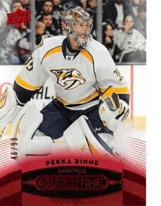2015-16 Upper Deck Overtime Red #2 Pekka Rinne/99 - Imagen 1 de 2