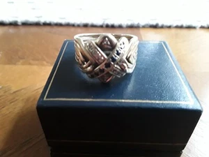 Puzzle Ring 14ct gold - Picture 1 of 5