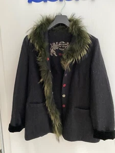 Lodenfrey 1842 Damen Jacke Trachtenjacke Gr. 40 schwarz 100% Wolle Trachtenjacke - Bild 1 von 3
