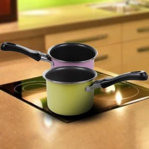 Mini Milk Heating Pot Warming Pot Nonstick Sauce Pan Kitchen Cooking Picnic Pot - Picture 1 of 7