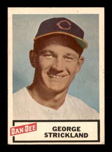 1954 Dan-Dee #25 George Strickland   EXMT X2555122