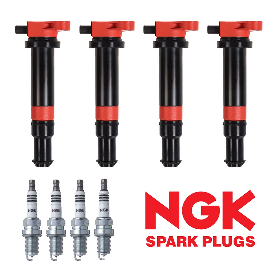 Energy Ignition Coil & NGK Iridium Spark Plug for 2006-2011 Kia Rio Rio5 UF499 - Image 1 of 4