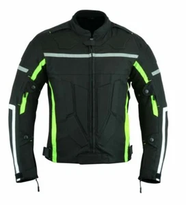 3 Lagen Herren Motorrad Wasserdicht Cordura Textiljacke Motorrad CE Rüstungen - Bild 1 von 4