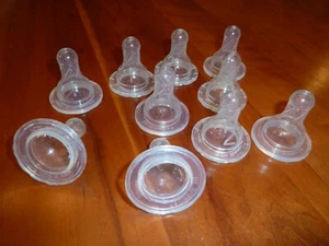Dr. Brown's Level 2 Narrow-Neck Silicone soft natural Baby Bottle nipples lot 10 - Picture 1 of 1