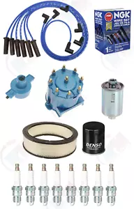 Tune Up Kit (NGK Wires & Plugs) for 1988-1993 Chevrolet GMC C&K1500 5.0L 5.7L - Picture 1 of 1