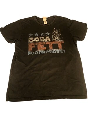 Camiseta Comida Chatarra Star Wars, Hombre Mediana, Boba Fett Aspecto Vintage, Estilo Retro Foto 1 de 4