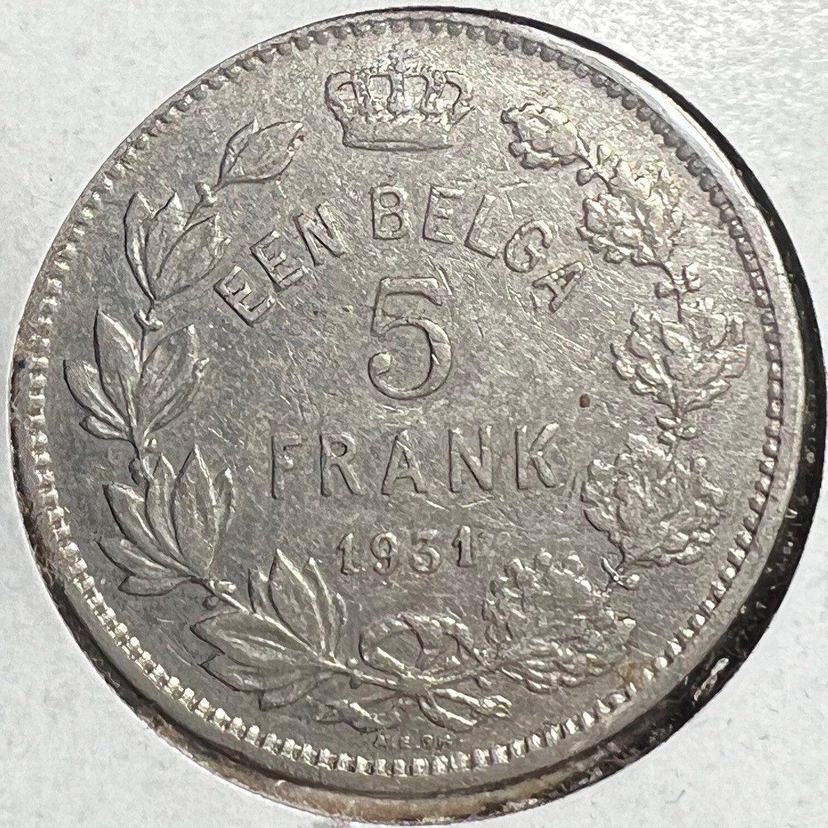 Nickel 1931 Year Belgian Coins for sale | eBay