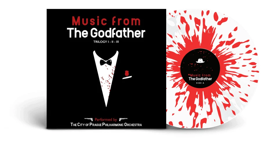 CITY OF PRAGUE PHILHARMONIC ORCHESTRA The Godfather Trilogy (SPLATTER 2x LP) - Image 1 of 1