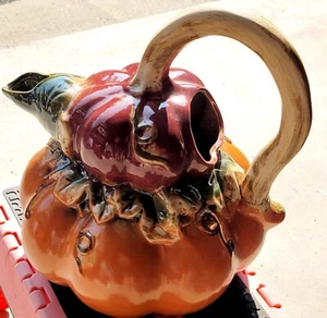 Pitcher  Stacked Pumpkin Thanksgiving Pitcher juice  - Picture 1 of 4