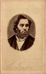 C.D.V / THÈME / HOMME /CÉLÈBRE/J.FAVRE - Picture 1 of 2