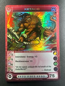 Chaotic 2 Max ES Ketacc 26/200 AU 1st Edition Super Rare LP/MP - Picture 1 of 2