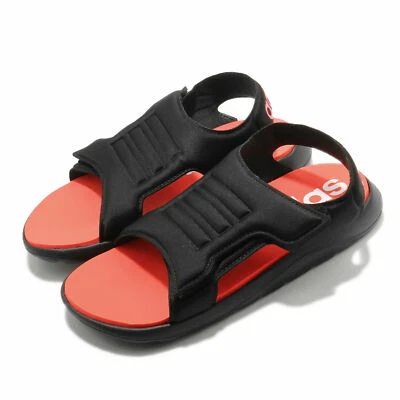 Sandália Adidas Comfort Preta Infantil Menino EG2232 Original Nova Original - Imagem 1 de 4