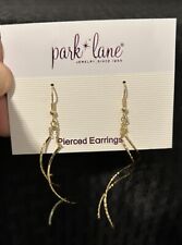 Park Lane Goldtone Whisper Pierced Earrings Featherweight 3 in. fish hook style