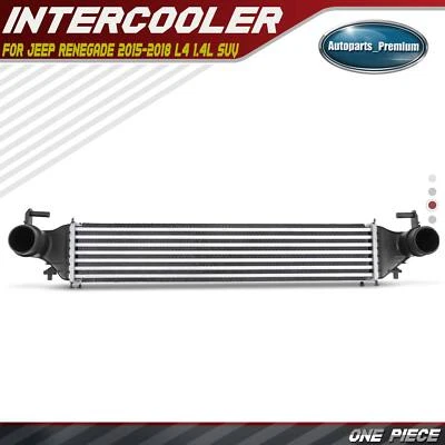 铝制中间冷却器适用于吉普 Renegade 2015 2016 2017 2018 L4 1.4L 涡轮增压 — 第 1/4 张图片