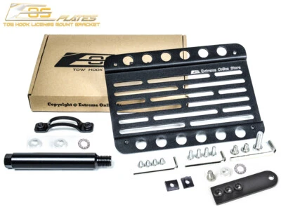 Placa EOS para 10-13 Aston Martin V12 15-17 V12 S gancho de remolque soporte de montaje de licencia Foto 1 de 4
