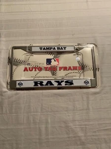 Tampa Bay Rays MLB License Plate Frame RICO - Picture 1 of 1