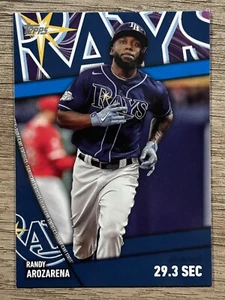 2024 Topps Series 2 Randy Arozarena Significant Statistics Blue Parallel SP - Picture 1 of 2