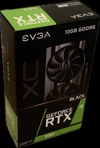 Geöffnete Verpackung aber NEU kostenloser Versand EVGA GeForce RTX 3060 XC 12GB GDDR6 Black Ed - Bild 1 von 3