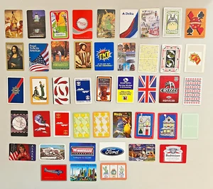 45 einzelne Tausch Spielkarten Vintage bis Modern Modern Sammelkarten - Bild 1 von 11