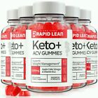 (5 Pack) Rapid Lean Keto + ACV Maximum Strength Gummies for Weight Loss