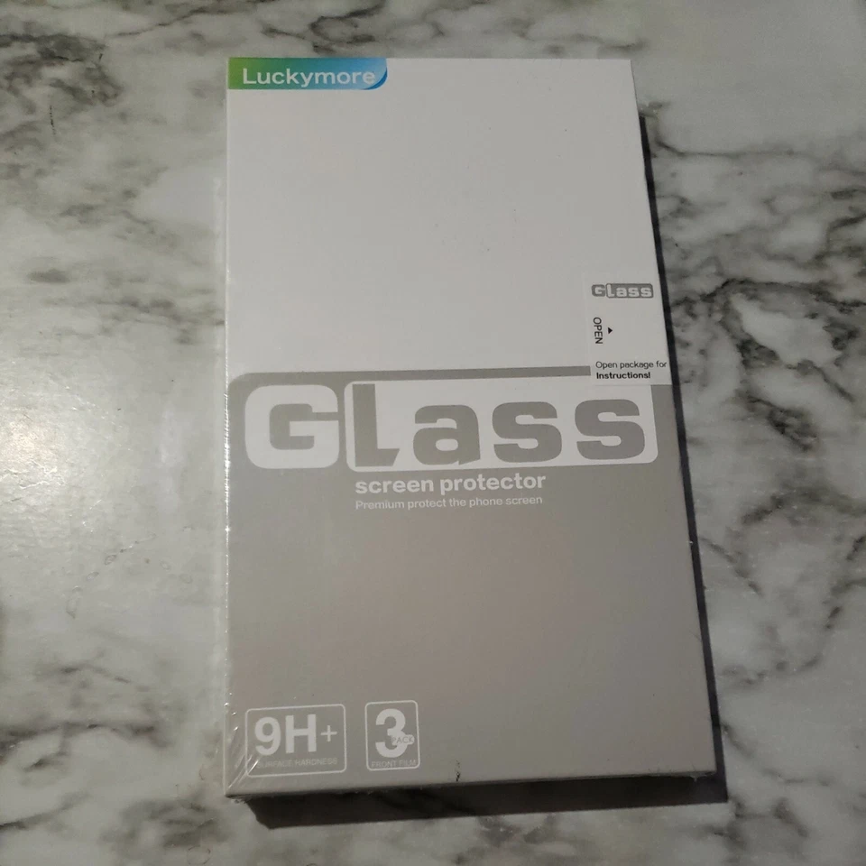 (3PACK) Luckymore Compatible with LG4-6.7 Clear Glass Screen Protector - Image 1 of 1
