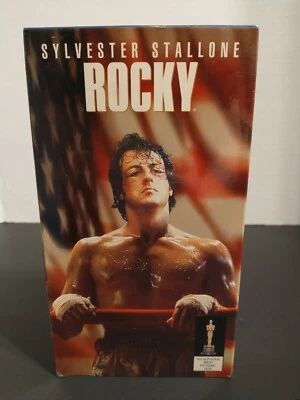 Rocky (VHS, 1996) Sylvester Stallone, Talia Shire, Burt Young, Carl Weathers - Imagem 1 de 4