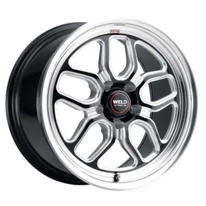 Weld Racing 17x10 Laguna S152 Wheel Gloss Black 5x115 +30mm Offset 6.7"BS - Picture 1 of 3