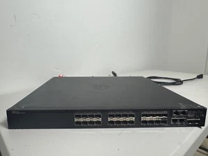 Dell Networking N3024F 24 Port Rack Mountable Ethernet Switch - Zdjęcie 1 z 9