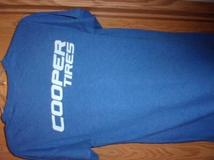 T shirt TIRE COOPER TIRES M BLU - Foto 1 di 2
