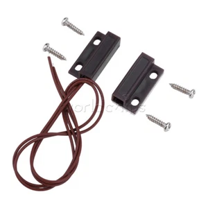 100VDC Oberflächenhalterung verdrahtet NC/KEIN Tür Fenster Sensor Magnet Schilf Schalter Neu - Bild 1 von 21
