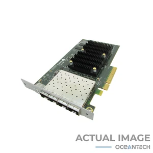 Chelsio Communications MSIP-REM-CC2-T540-CR Quad Port Gigabit Network Card SP - Picture 1 of 4