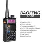 Talkie-walkie longue portée BAOFENG UV-5R 5W double bande radio bidirectionnelle CTCSS/DCS