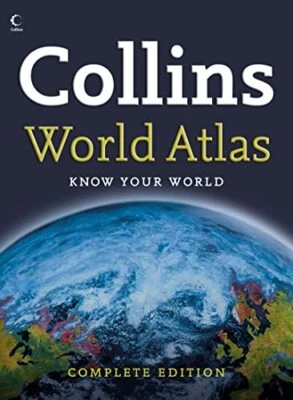 Collins Complete World Atlas by Anon Hardback Book The Cheap Fast Free Post - Image 1 of 2