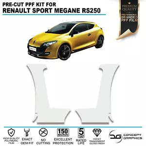 Radläufe Steinschlagschutz PPF Lackschutz vorne für Renault Sport Megane 250 - Bild 1 von 4