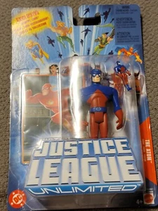 Figura DC Justice League Unlimited JLU The Atom + Tarjeta Exclusiva 2004 - Imagen 1 de 2