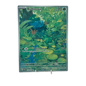 Bulbasaur IR - 151 | Jumbo Metal 6" x 8" Card Gift/Display - Picture 1 of 3