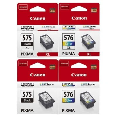 Canon Patronen PG-575 + CL-576 XL PIXMA TS3550i TS3551i TR4750i TR4751i Original - Bild 1 von 4
