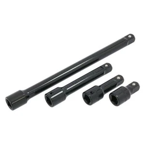4 Piece Impact Extension Bar set 1/2" Drive - 50 75 125 250 mm socket CT1098 - Picture 1 of 3