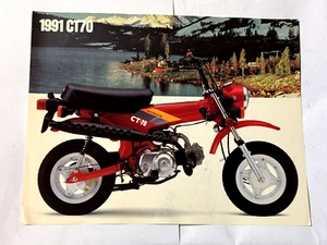 NOS 1991 HONDA CT70 BROCHURE - Picture 1 of 2