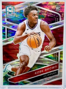 2023-24 KOBE BROWN Rookie RC Panini Spectra #126 Celestial /125 (S&H gratuito) - Foto 1 di 3