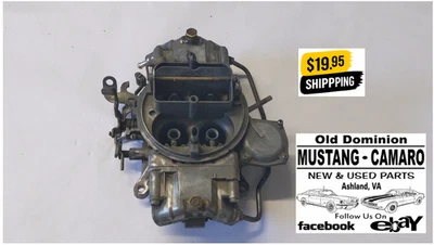 1969-1970 Mustang Holley 4V Carburetor 390, 428 Cj, Shelby Scj - Image 1 of 4