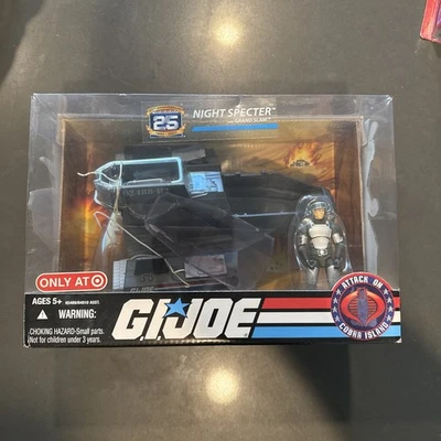 25 Aniversario GI Joe Night Specter con Grand Slam Target Excl. Vehículo #ML sin usar, en caja Foto 1 de 4