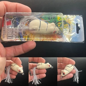 "Señuelos de pesca RP Iscas Ligeirinho Mouse hechos a mano Topwater Brasil 9 G 2,16""" - Imagen 1 de 8