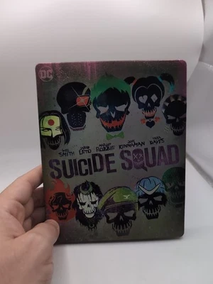 Suicide Squad 4K Ultra HD Bluray/Bluray Steelbook Foto 1 de 4